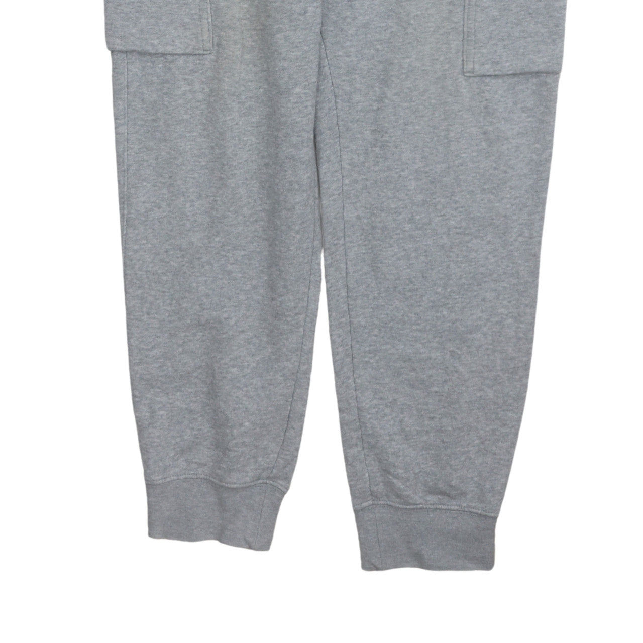 Nike Men's Grey Cargo Tapered Joggers Size M Fleece Sweatpants