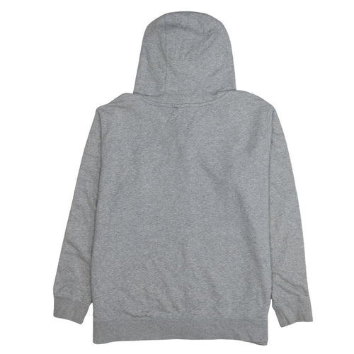 Nike Men's Grey Full Zip Hoodie L Sportswear Fleece