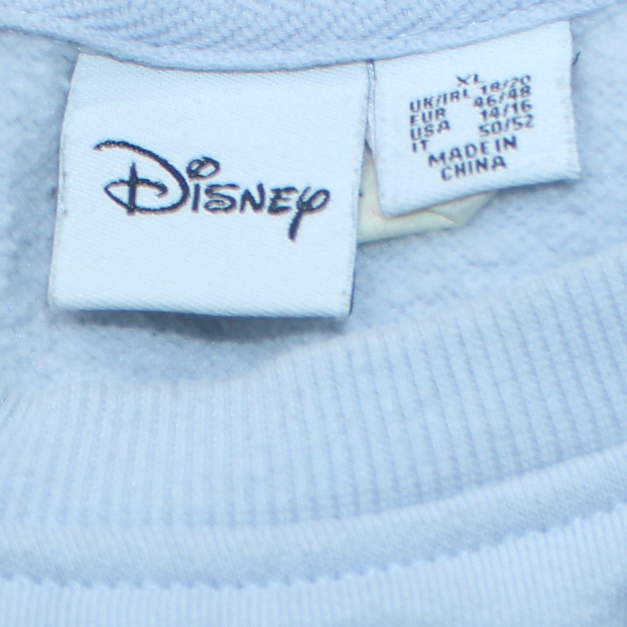 Disney Primark Women Blue Stitch Christmas Sweatshirt XL