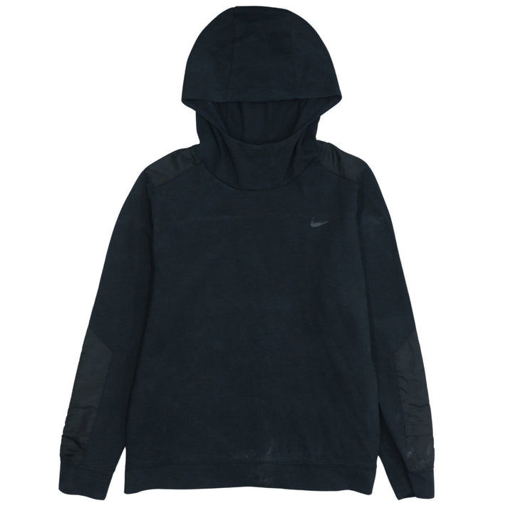 Nike Women Black XL Pullover Hoodie with Hooded Design