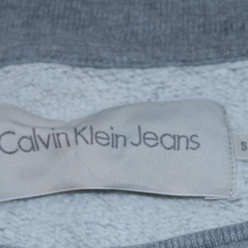 Calvin Klein Jeans Women's Grey Small Pullover Sweatshirt