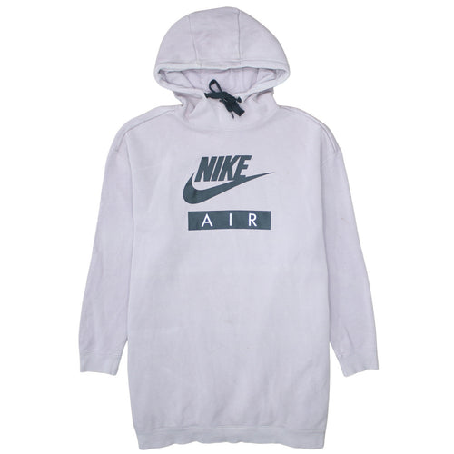 Nike Air Women's White Hoodie Medium Cotton Blend Sweatshirt