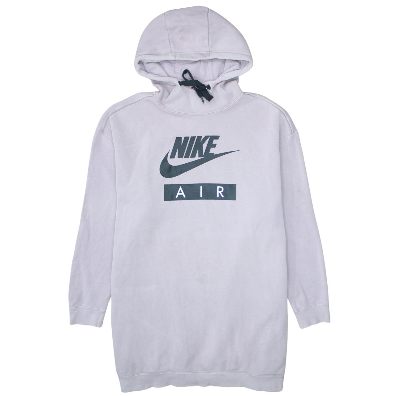 Nike Air Women's White Hoodie Medium Cotton Blend Sweatshirt