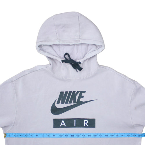Nike Air Women's White Hoodie Medium Cotton Blend Sweatshirt