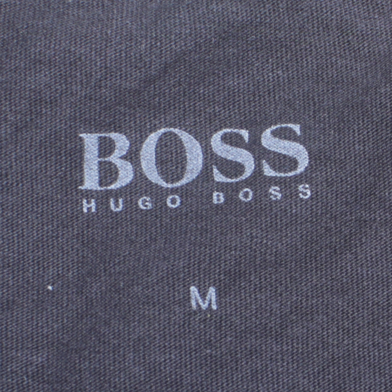 Hugo Boss Men's Black Crew Neck Cotton T-Shirt Size M Regular Fit