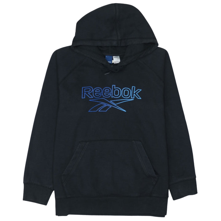 Reebok Men's Black XL Pullover Logo Sports Hoodie