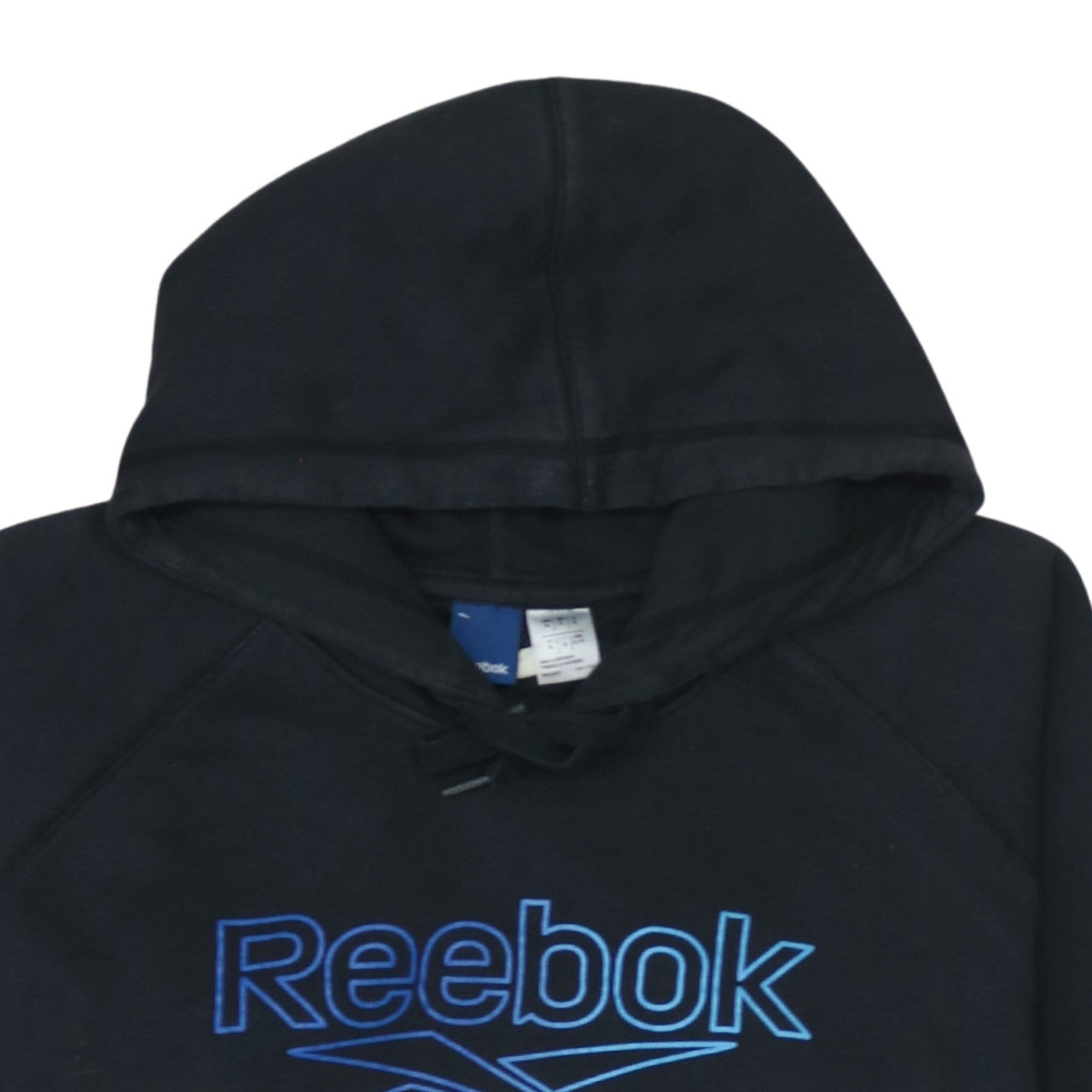 Reebok Men's Black XL Pullover Logo Sports Hoodie