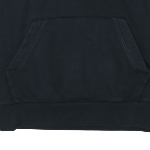 Reebok Men's Black XL Pullover Logo Sports Hoodie