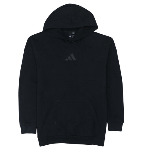 Adidas Men's Black Pullover Hoodie Size S Regular Fit Sportswear