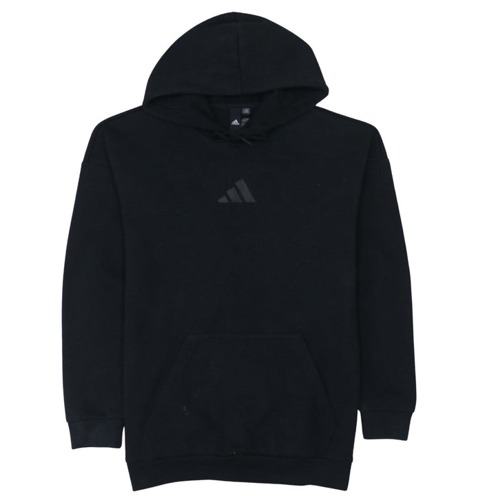 Adidas Men's Black Pullover Hoodie Size S Regular Fit Sportswear