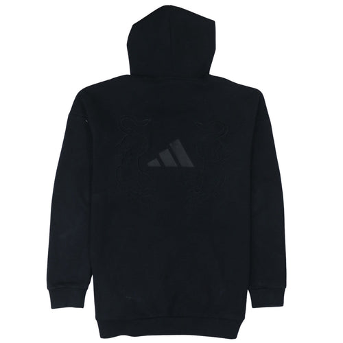 Adidas Men's Black Pullover Hoodie Size S Regular Fit Sportswear