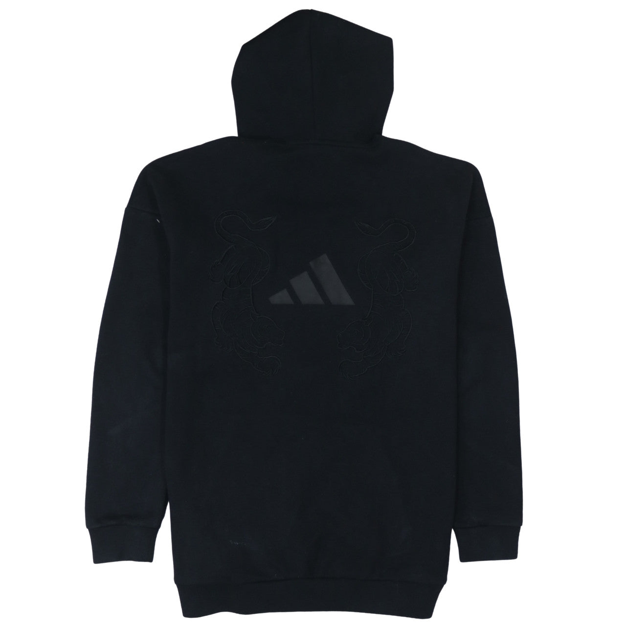 Adidas Men's Black Pullover Hoodie Size S Regular Fit Sportswear