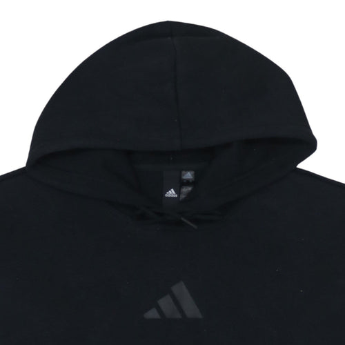 Adidas Men's Black Pullover Hoodie Size S Regular Fit Sportswear