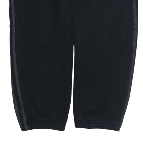 Adidas Womens Black Jogger Trousers Size S Elastic Waist Logo
