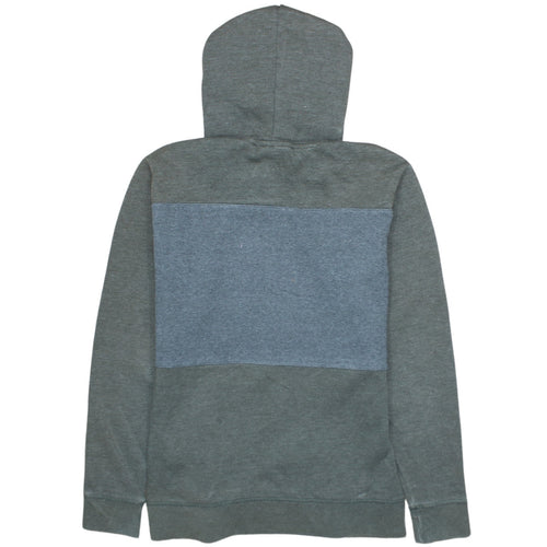 Reebok Men's Grey Pullover Hoodie S Logo Sports Fleece