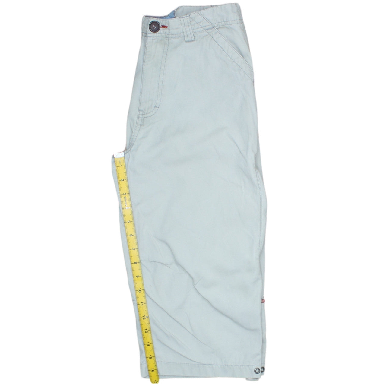 Tommy Hilfiger Boys Blue Cargo Shorts Size 16 Years Cotton Twill