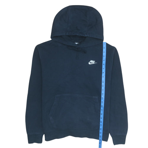 Nike Men's Blue Pullover Hoodie M Regular Fit Fleece Sweatshirt