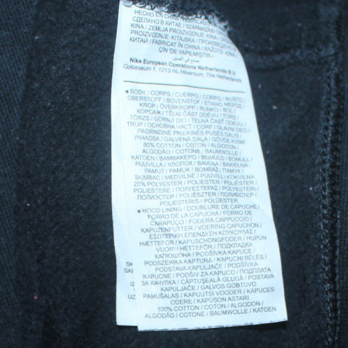 Nike Men's Blue Pullover Hoodie M Regular Fit Fleece Sweatshirt