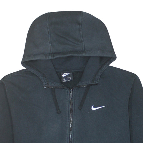 Nike Men's Black XL Full Zip Hoodie Sweatshirt Fleece