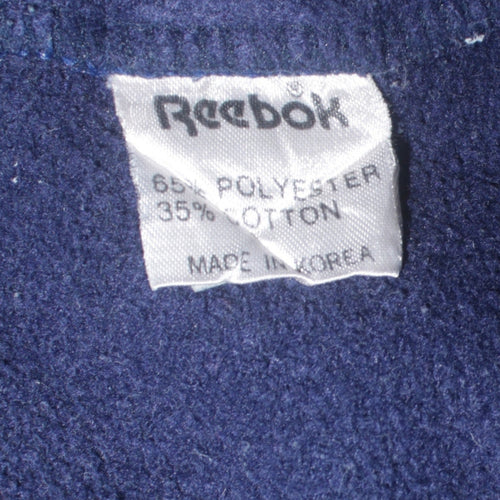 Reebok Women Navy Blue Freestyle Pullover Sweatshirt Size M
