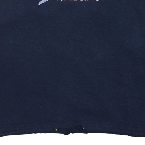 Reebok Women Navy Blue Freestyle Pullover Sweatshirt Size M