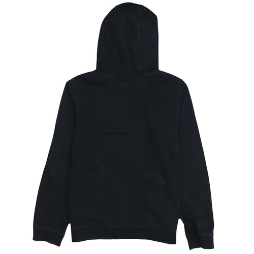 Nike Boys Black XL Pullover Hoodie with Embroidered Logo
