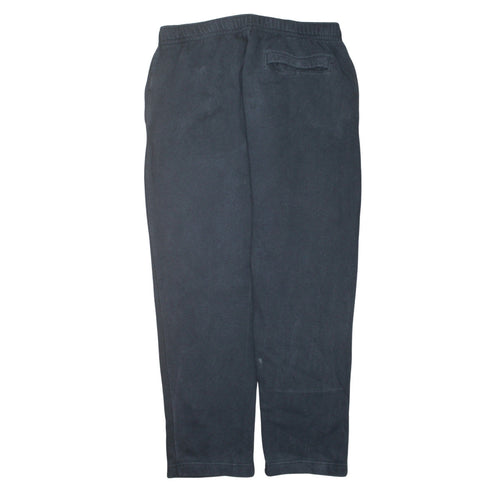 Nike Men's Black XL Fleece Sweatpants Regular Fit Casual Trousers