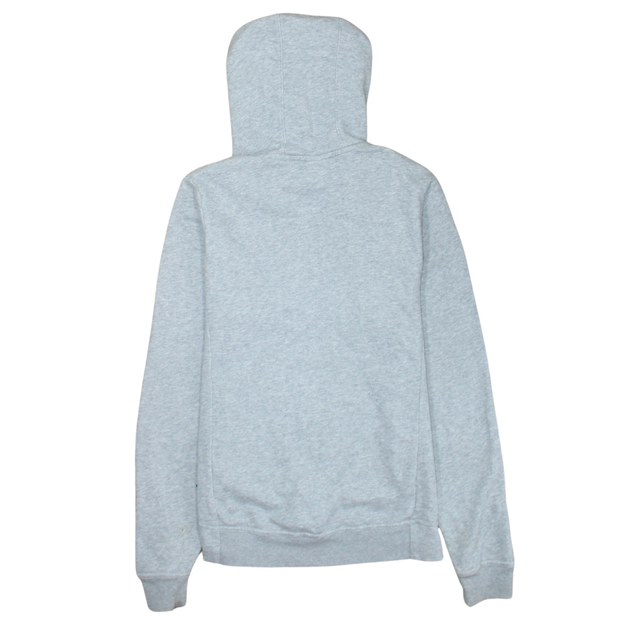 Nike Womens Grey Full Zip Hoodie Small Lightweight Athletic Sweatshirt
