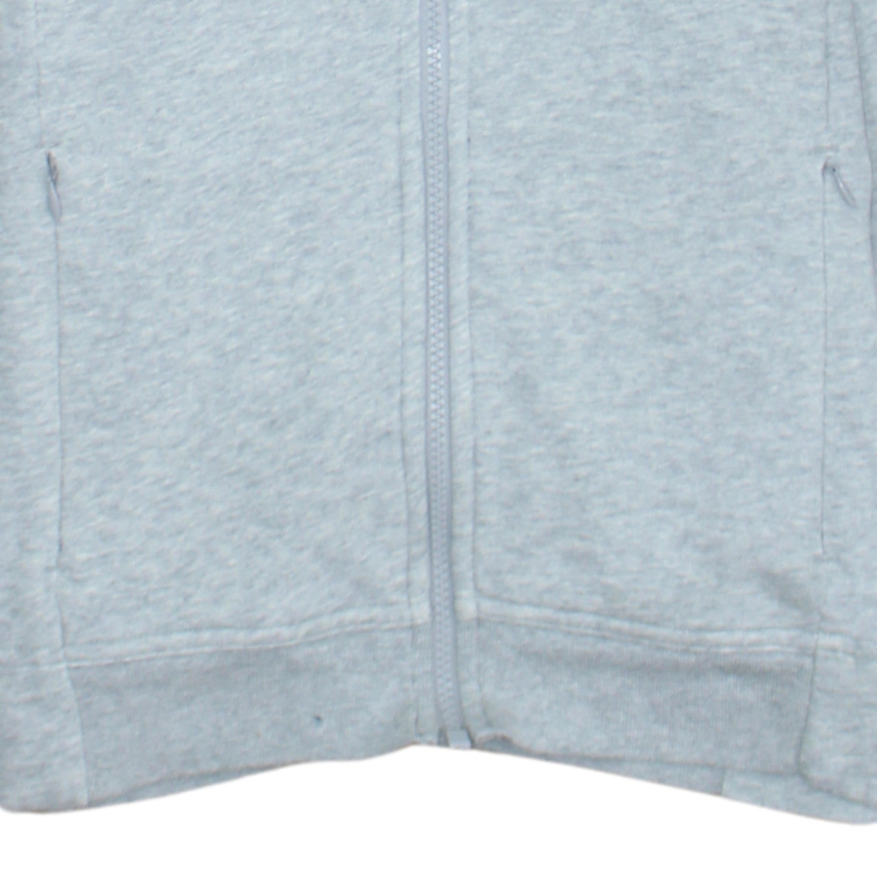 Nike Womens Grey Full Zip Hoodie Small Lightweight Athletic Sweatshirt