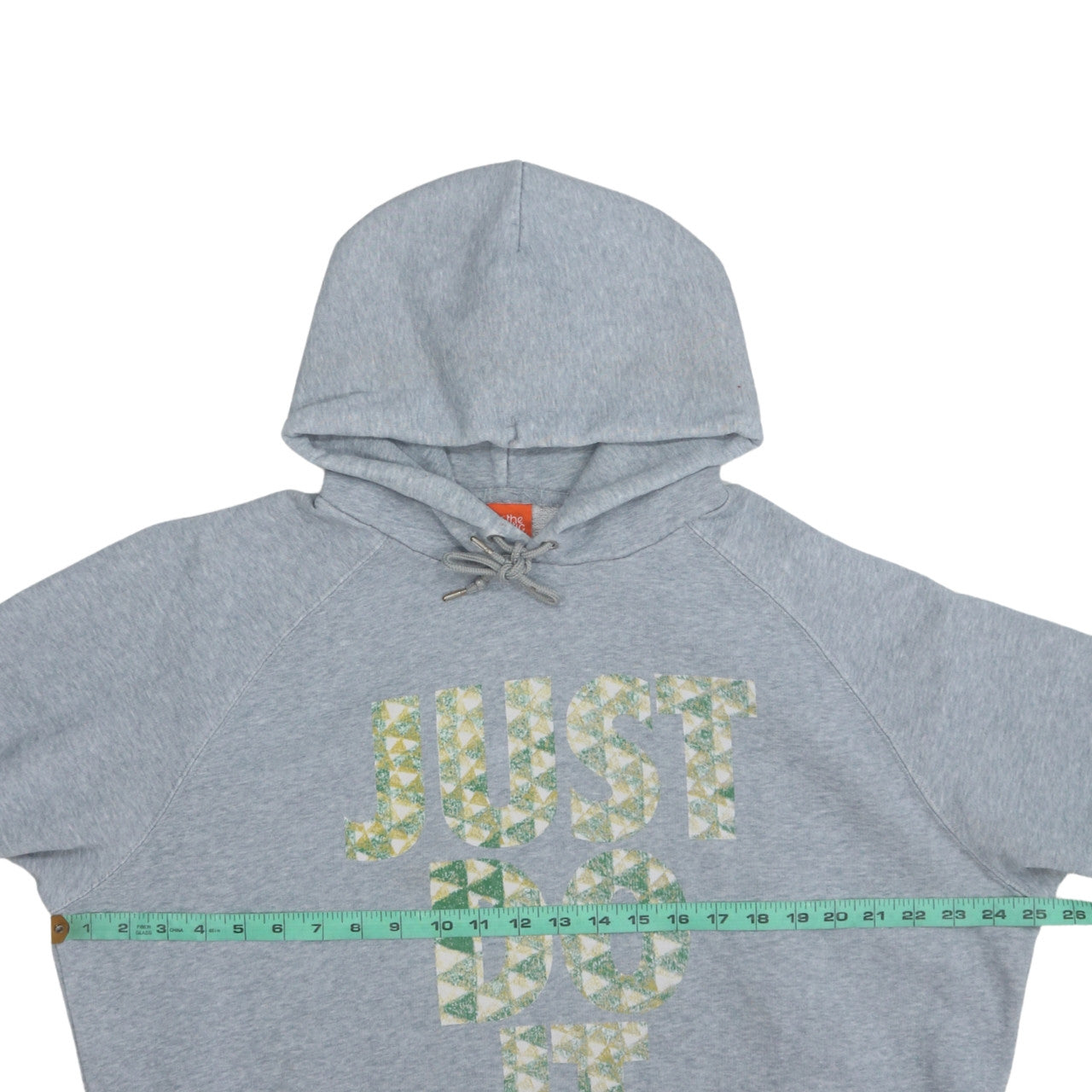 Nike Men's Grey XL Pullover Hoodie 'Just Do It' Sports Fleece