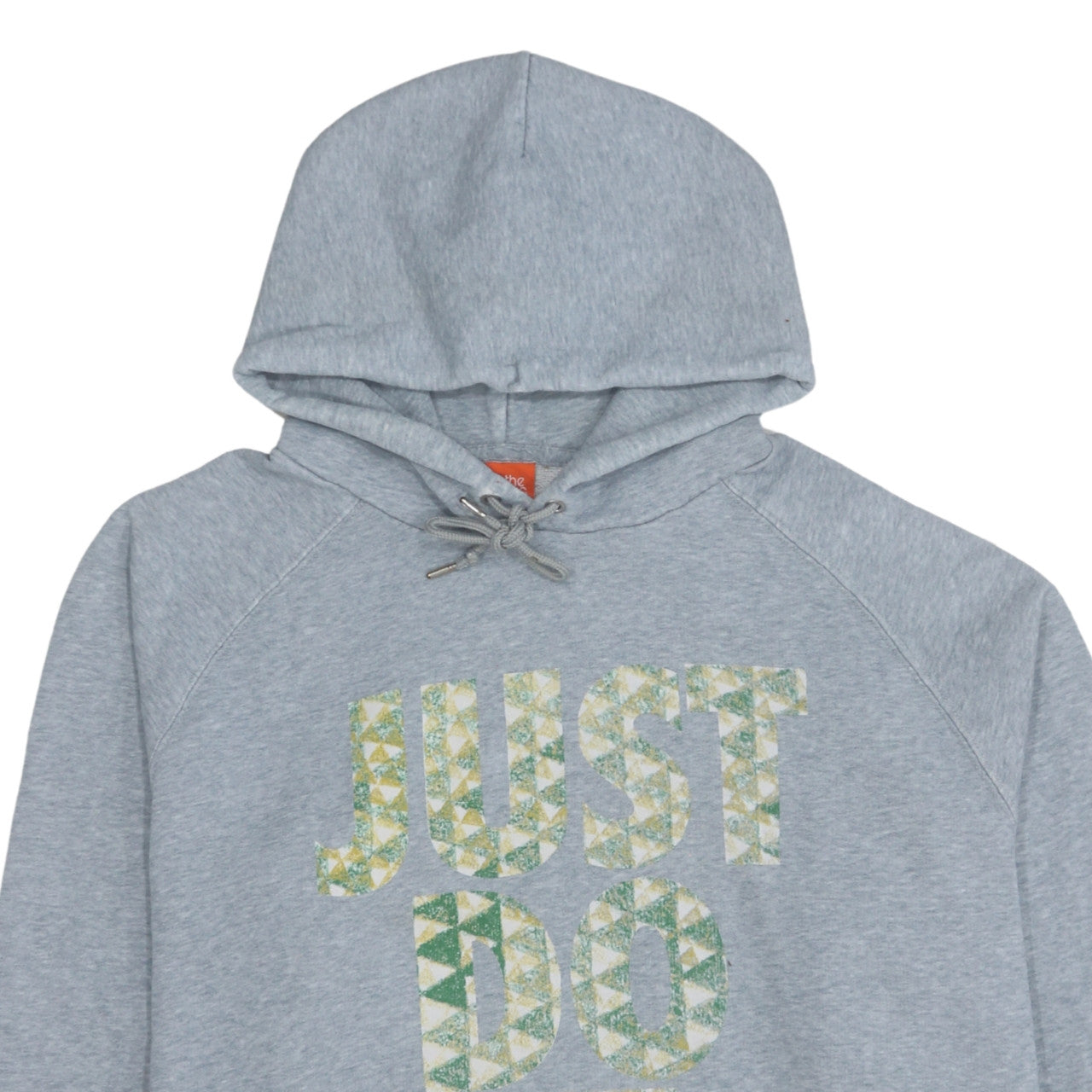 Nike Men's Grey XL Pullover Hoodie 'Just Do It' Sports Fleece