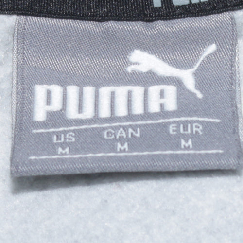 Puma Men's Black Crew Neck Pullover Sweatshirt Size M