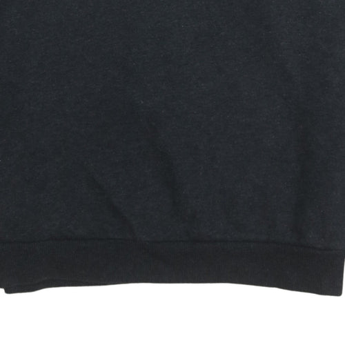 Puma Men's Black Crew Neck Pullover Sweatshirt Size M