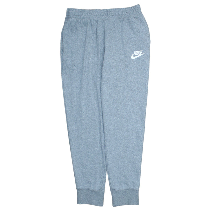 Nike Boys Grey Jogger Sweatpants XL 156-166cm Elastic Waist Fleece Trousers