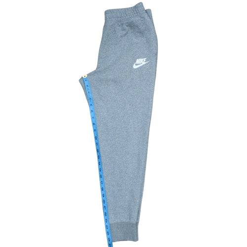 Nike Boys Grey Jogger Sweatpants XL 156-166cm Elastic Waist Fleece Trousers