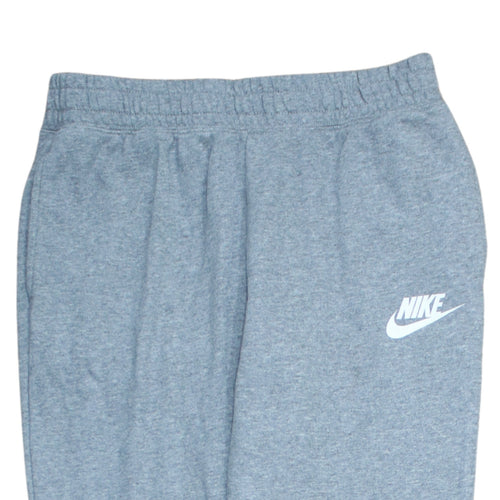 Nike Boys Grey Jogger Sweatpants XL 156-166cm Elastic Waist Fleece Trousers
