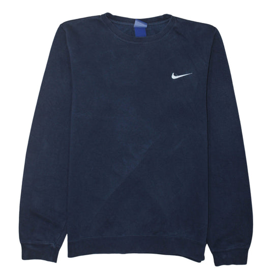 Nike Men's Blue Small Pullover Crew Neck Sweatshirt