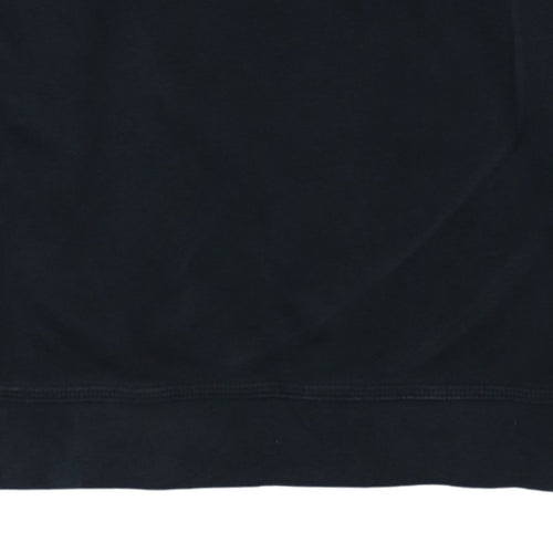 Nike Boys Black XL Crew Neck Pullover Sweatshirt with Logo Print