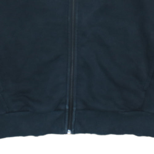 Puma Men’s Black Full Zip Hoodie M Fleece Sweatshirt