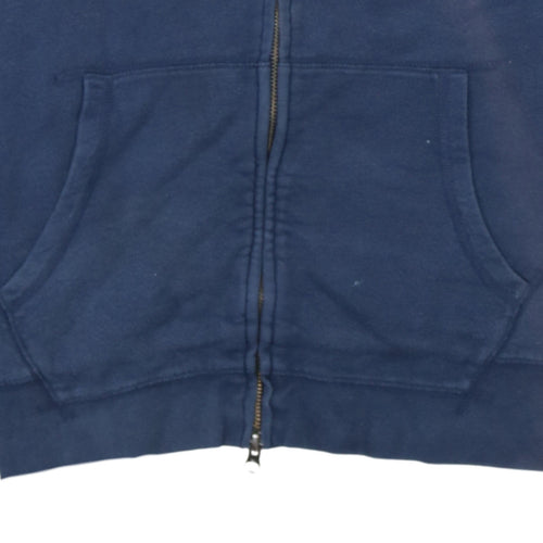 Levi's Men's Blue Full Zip Hoodie M Classic Logo Sweatshirt