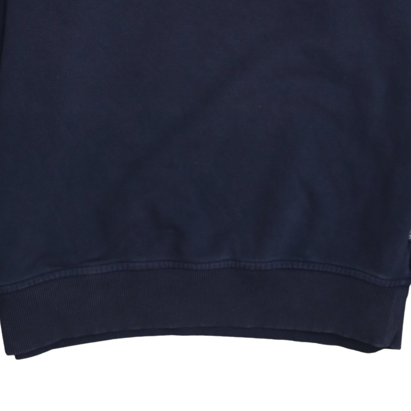 Napapijri Men's Blue Logo Crew Neck Cotton Sweatshirt M