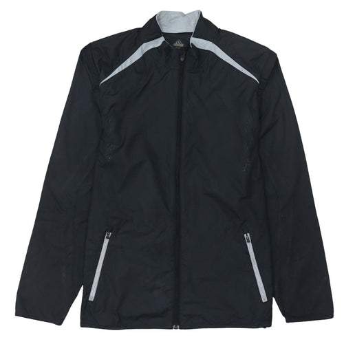 Adidas Men's Black Lightweight Windbreaker Jacket Size L