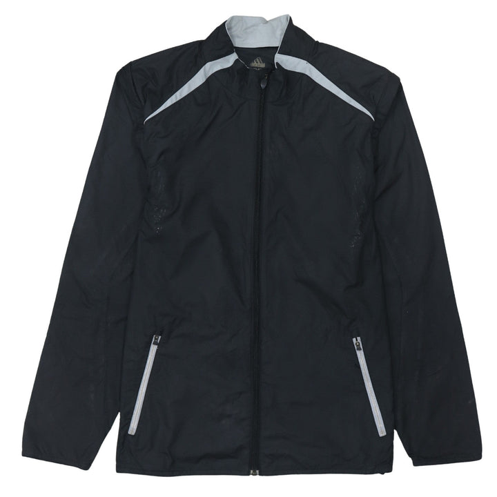 Adidas Men's Black Lightweight Windbreaker Jacket Size L
