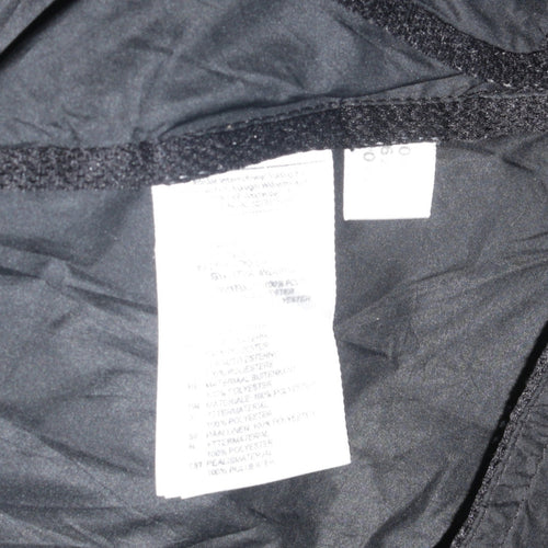 Adidas Men's Black Lightweight Windbreaker Jacket Size L