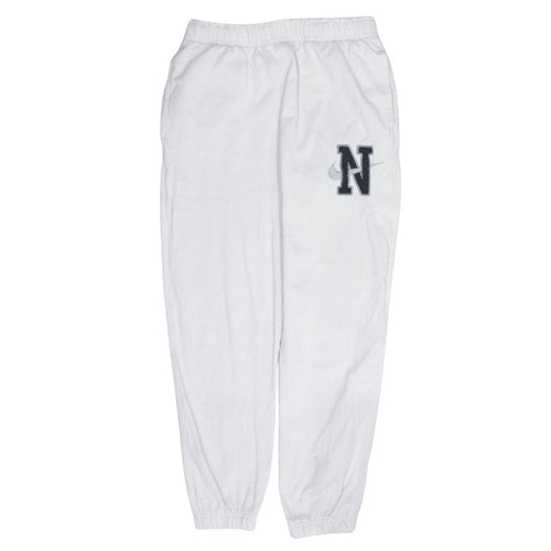 Nike Men's White Fleece Jogger Sweatpants Size S