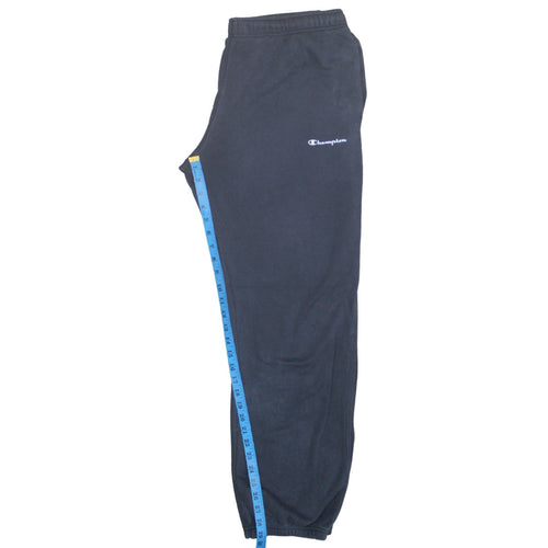 Champion Men's Black Fleece Sweatpants L Regular Fit Sportswear