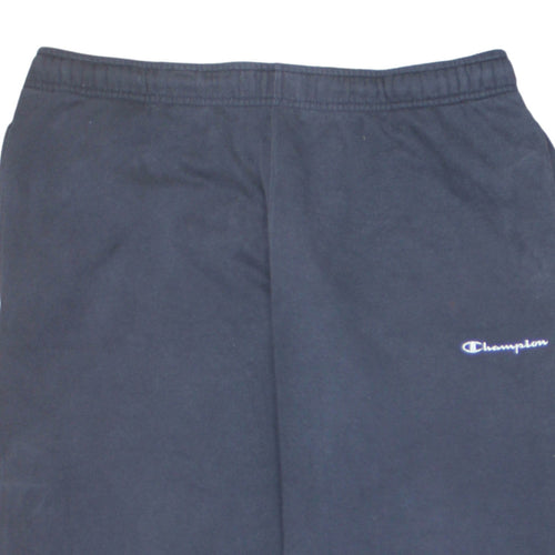 Champion Men's Black Fleece Sweatpants L Regular Fit Sportswear
