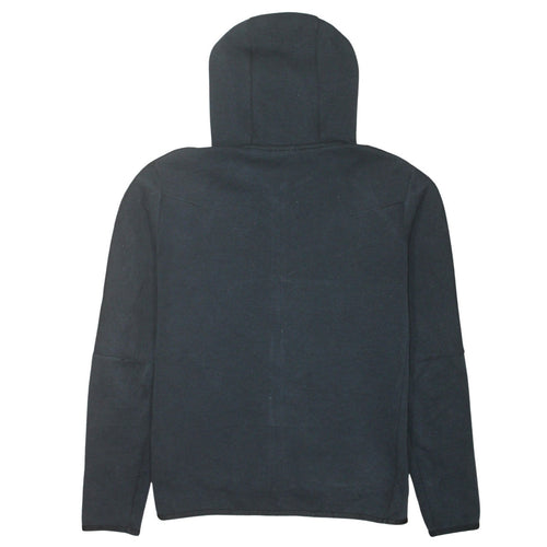 Nike Men's Black Full Zip Hoodie Fleece Size M Regular Fit