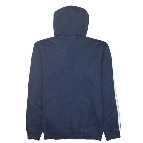 Adidas Men’s Blue Pullover Hoodie Medium Sports Fleece