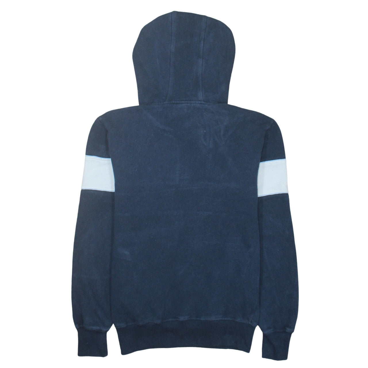 Ellesse Men’s Blue 1/2 Zip Hoodie S Retro Sports Cotton Blend
